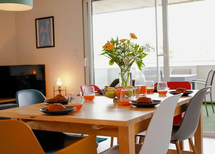 Appartement Lumineux Proche Lac